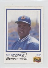 1989 WPTF-TV 28 Durham Bulls Ben Rivera #33