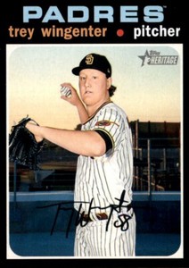 2020 Topps Heritage #625 Trey Wingenter