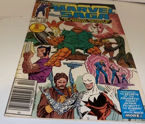 Marvel Saga #1  W/Wraparound Cover 1st Collectors Item Issue 1st Print 1985 - Bild 1 von 8