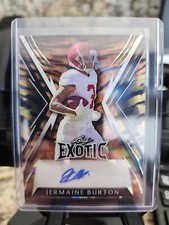 2023 Leaf Exotic Jermaine Burton Tiger Prismatic Auto BA-JB1 3/10