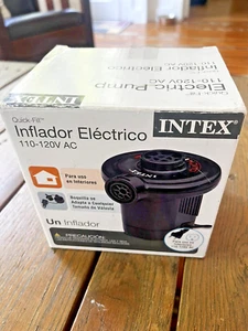 NUOVA pompa elettrica riempimento rapido Intex #66619 110-120 V AC per interni 3 ugelli assortiti - Foto 1 di 4