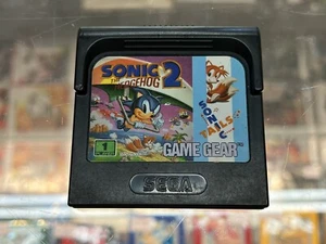 Sega Game Gear Sonic the Hedgehog 2 Cartridge Only Authentic Tested - Picture 1 of 1