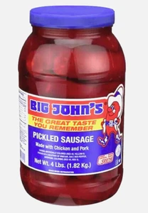 Big John's Pickled Sausage, 4 lb. jar - Picture 1 of 4