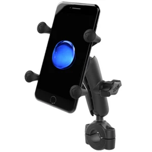 RAM Torque Mount w/ X-Grip Holder for Cell Phone, GPS - Fits 3/4" - 1" Rails - Picture 1 of 3