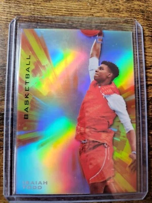 2021 UD Goodwin Champions Isaiah Todd Goudey Rainbow Platinum Parallel RC #G32 - Image 1 of 2