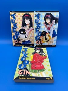Tuxedo Gin Vol 1-3 Tokihiko Matsuura Viz Manga Paperback - Picture 1 of 13