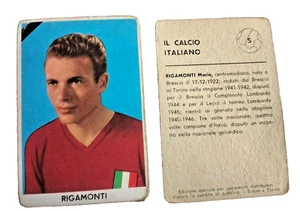 FIGURINE SIDAM  CALCIO - IL GRANDE TORINO # 5  - MARIO RIGAMONTI  - NUOVA - CARD - Picture 1 of 1