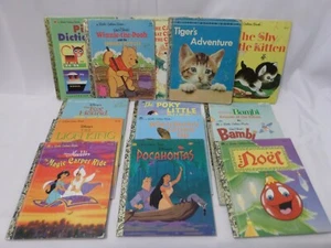 Lot of 14 Vintage Little Golden Books Children's Hardcover - Imagen 1 de 11