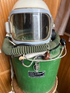 ☭ Helmet GSh-6А USSR Soviet, High Altitude Flight, MIG Pilots, Russian Air Force - Picture 1 of 24