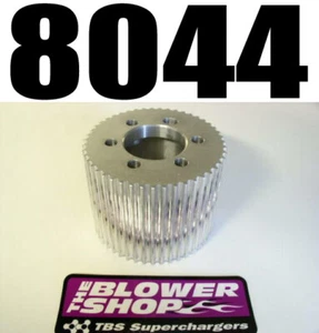 BLOWER SHOP 8044 CNC 44 TOOTH 8MM SUPERCHARGER DRIVE PULLEY IN STOCK THANKS - Picture 1 of 1