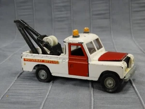 Dinky Toys 109 WB Land Rover Wrecker Motorway Rescue, White - Picture 1 of 6
