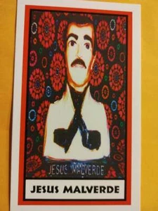 JESUS MALVERDE prayer card with special prayer on back - Sinaloa Folk Saint - Picture 1 of 2