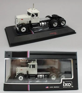1:64 IXO Models *WHITE & BLACK* 1955 Peterbilt 281 Day Cab Semi Truck *NIB* - Picture 1 of 7