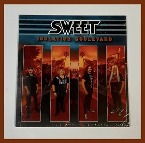 The Sweet - Isolation Boulevard LP On Color Vinyl 70s Metal Hard Rock/Glam Rock - Picture 1 of 4
