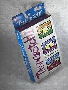 VINTAGE Bandai Tomagotchi 1996-1997 - (1800) White, Purple, & Yellow - Box Only - Bild 1 von 9