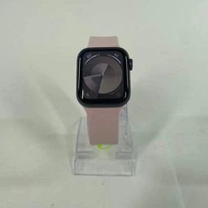 Unlocked Apple Watch Series 6 40MM Black Aluminum Pink Sport Band - Zdjęcie 1 z 7