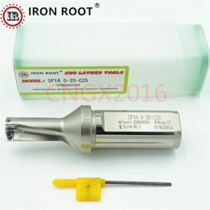 1P C25-2D16 SP06 CNC Turning Milling Tool Indexable Drill U Drill for SPMG - Picture 1 of 6