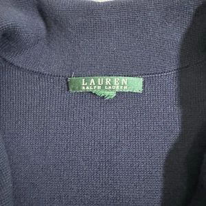 Lauren Ralph Lauren Strickjacke Blau Damen Goldknöpfe L/XL - Bild 1 von 7