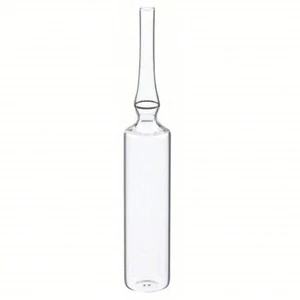 10 NUEVAS AMPOLLAS DE BANDA DE ORO VIDRIO TRANSPARENTE DE 20ML PRESCORED WHEATON 176782 - Imagen 1 de 1