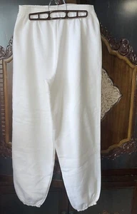 Vintage Tultex Jogginghose weiß Größe 1X Neu ohne Etikett **bitte lesen* - Bild 1 von 12