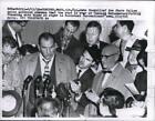 1959 Press Photo Lt. Col. John Blake Tells Press Concord Reformatory Riot Over