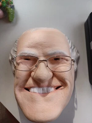 Bernie Sanders 1/2 Mask Vacuform Senator President United States Adult Costume - Image 1 of 2