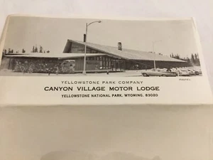 HOTEL ESTACIONARIO, CANYON VILLAGE MOTOR LODGE, YELLOWSTONE PARK COMPANY, WYELLOWSTONE - Imagen 1 de 3