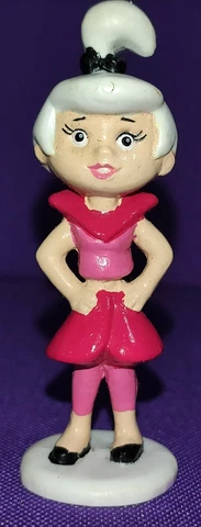 Vintage The Jetsons Judy Figure PVC Applause Cake Topper Hanna Barbera 2½" Tall Cover