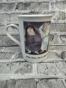 Taza de cerámica Erika Oller When Body Parts Migrante Trouble in Paradise Vitg 1999 - Imagen 1 de 5
