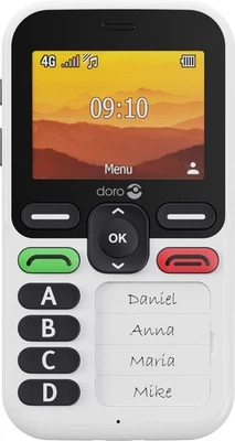 Doro Leva X10 - 4G, weiß (2025 Modell) Handy (Seniorenhandy) #2879130