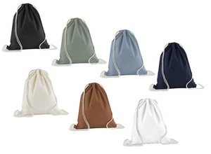 Westford Mill Organic Cotton In Conversion Gymsac PE Shoe Bag - Picture 1 of 9