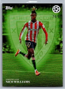 Nico Williams (Athletic Bilbao) Green /99 Topps Simplicidad UCC 24-25 - Bild 1 von 2
