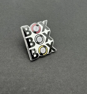 Formula 1 Box Box Box Pin Badge - Picture 1 of 11