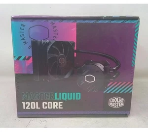 Cooler Master MasterLiquid 120L Core 120mm Close-Loop AIO Liquid Cooler - Photo 1/9