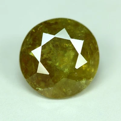 4.23 Cts_Loose Gemstone_100 % Natural Brownish Demantoid Garnet_Namibia - Image 1 of 3