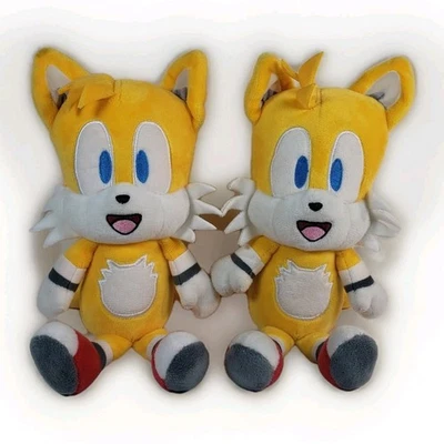 (2) Sonic the Hedgehog Phunny Tails 8-Inch Plush Kidrobot - Image 1 of 4