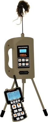 NEW MOJO Outdoors Triple Threat 2 E-Caller Predator Call Decoy, 3-Part Complete - Image 1 of 4