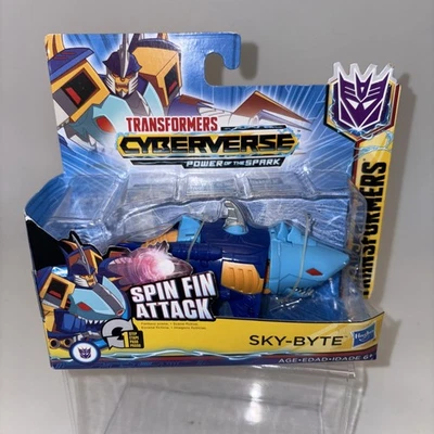 Transformers Toys Cyberverse Action Attackers 1-Step Changer Skybyte NEW READ - Image 1 of 4
