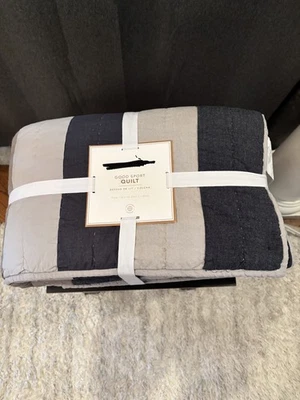 New Pottery Barn Teen Boys Good Sport Quilt -Twin - Image 1 of 4