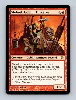 Slobad, Goblin Tinkerer Darksteel Non-Foil MTG LP - Image 1 of 2
