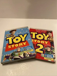 Disney Pixar DVD Bundle Toy Story 1 And Toy Story 2 New In Packaging - Imagen 1 de 5