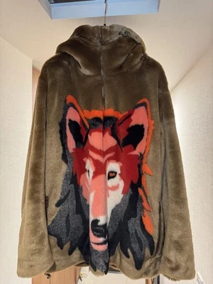 Etro 男式夹克毛皮生态套衫连帽衫皮革限量版 VHTF Popular Pro — 第 1/4 张图片