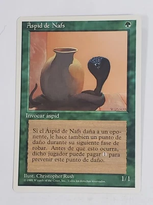 MTG Nafs Asp (Spanish 4th Edition (WB)/Green/C) - BGM - Image 1 of 2