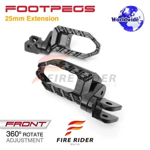 For Yamaha YZF 750 R SP 93-99 98 97 BUZZ 1 inch Riser Rider Touring Foot Pegs - Picture 1 of 4