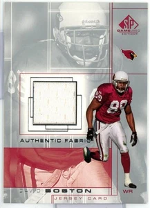 2001 SP Game Used Edition David Boston Cardinals Game-Worn Jersey #BO 2782 - Picture 1 of 2
