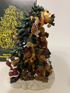 Boyds Bears illuminato povero vecchio Babbo Natale e la renna non proprio utile stile 228474 - Foto 1 di 12