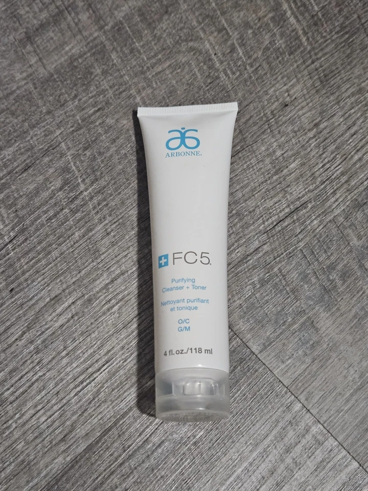 Arbonne FC5 Purifying Cleanser and Toner 4 oz New Sealed DISCONTINUED Rare HTF - Imagem 1 de 3