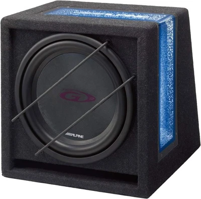 Alpine SBG-1224BR 30cm Bassreflex Gehäusesubwoofer 800 Watt Max.Bassbox Tiefton - Bild 1 von 2