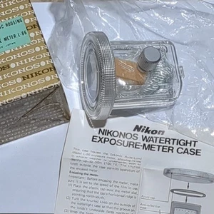 Nikonos Water Proof Plastic Housing for Sekonic Exposure Meter L-86 .........NOS - Picture 1 of 4