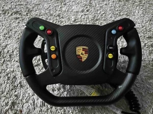 PORSCHE GT4 RS SPORT RACING STEERING WHEEL 9F2419089D 9F2 419 089D NEW&OEM!! - Picture 1 of 4